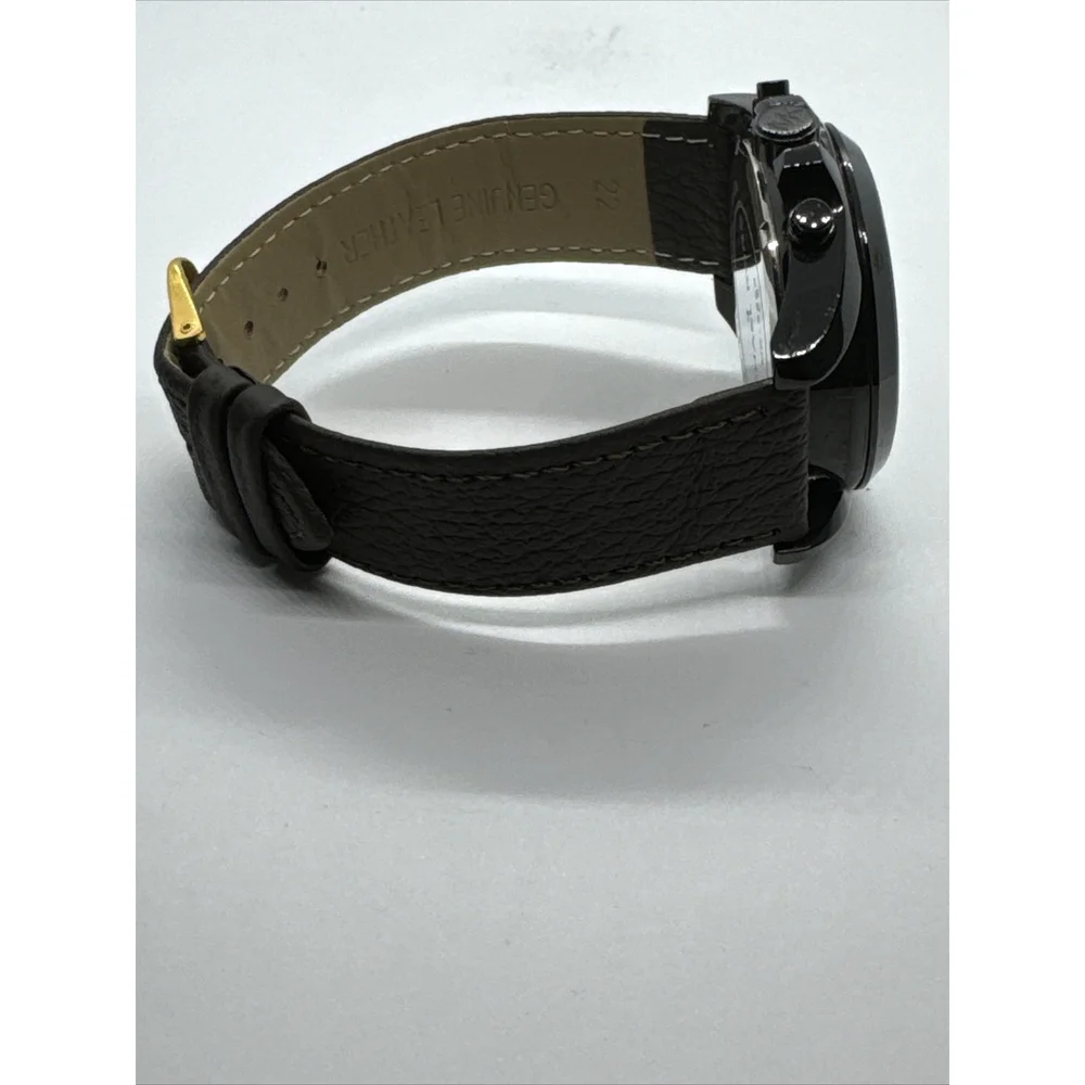 Michael Kors Bradshaw MK5550 Unisex Brown Leather Analog Dial Watch JNA778
